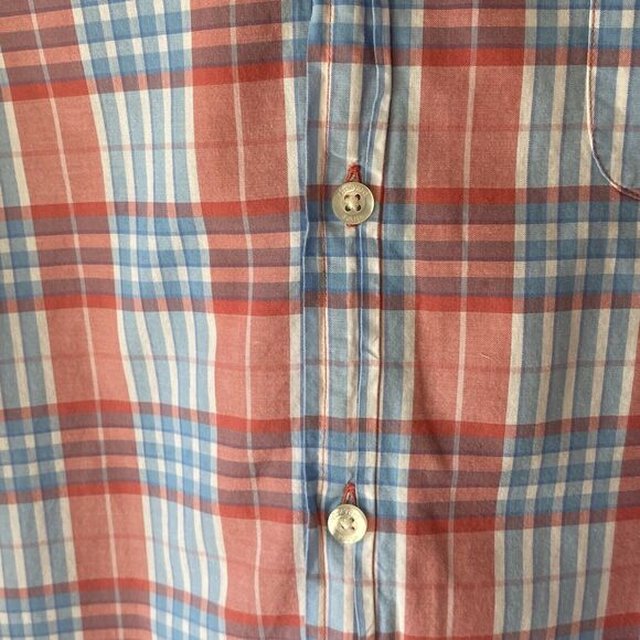 Vineyard Vines Women's Plaid Weekend‎ Slim Fit Murray Shirt SZL Weekend Preppy - Picture 4 of 10